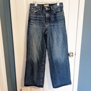 Madewell NWOT Superwide-leg Jeans in Desota Wash